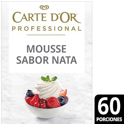 Mousse sabor Nata Carte d'Or 60 raciones - 